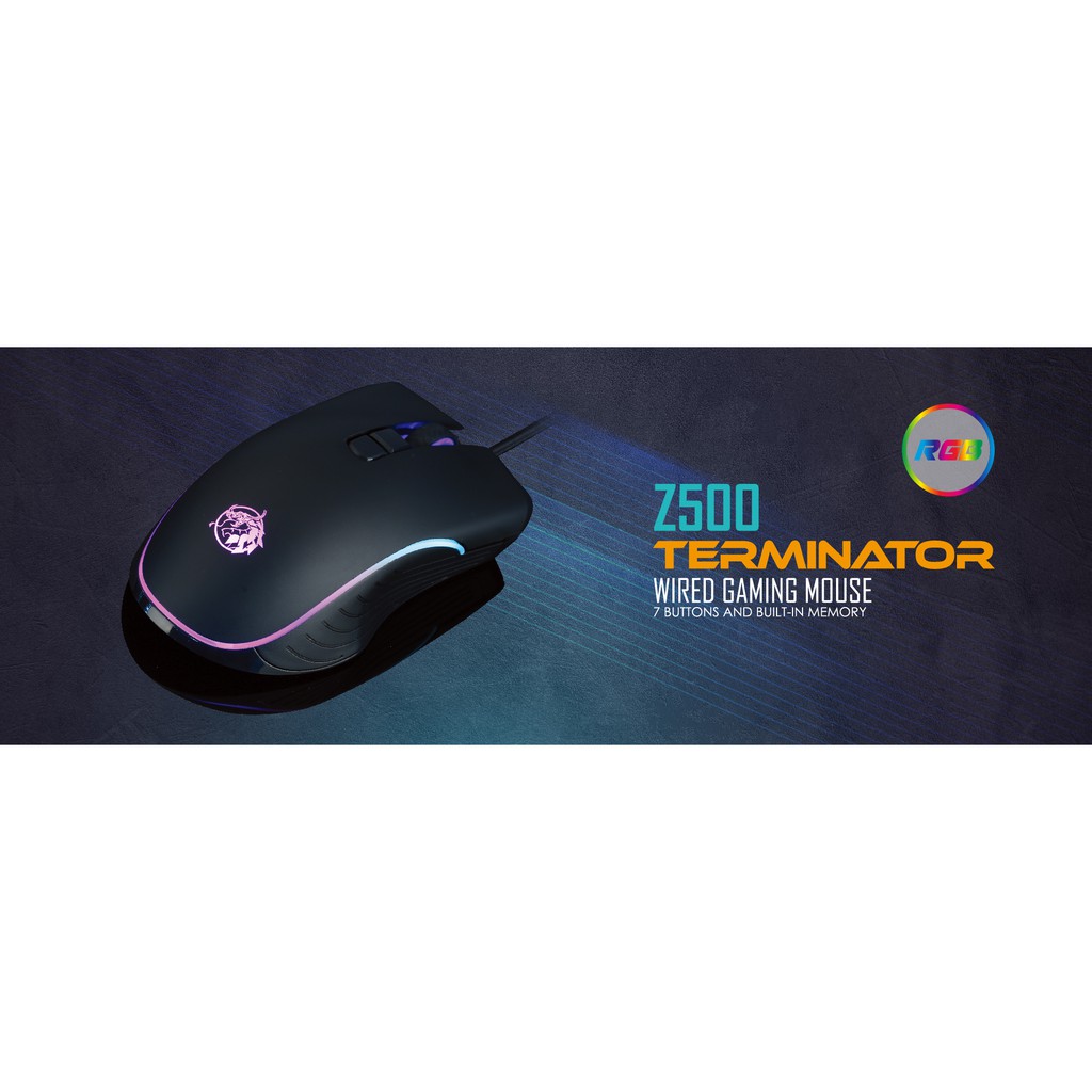 IMPERION Z500 TERMINATOR WIRED GAMING MOUSE RGB