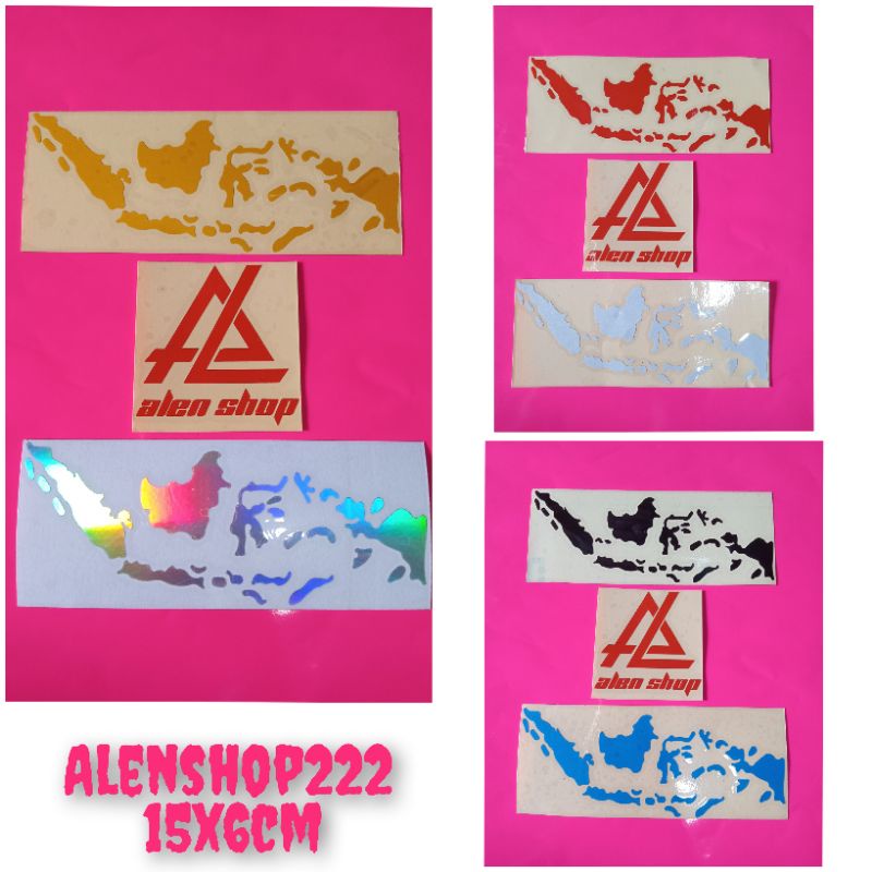 

STICKER CUTTING PETA INDONESIA