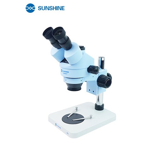 MICROSCOPE TRINOCULAR SUNSHINE SZM45T-B1 + LED LAMP