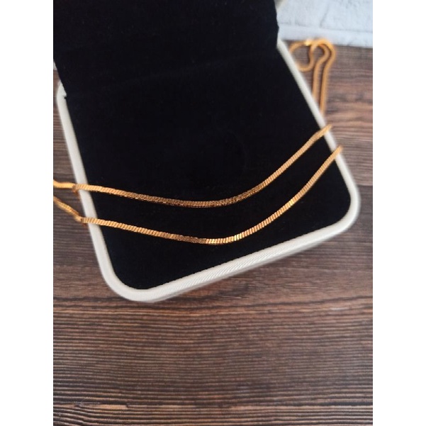 Kalung Flexi Emas Muda