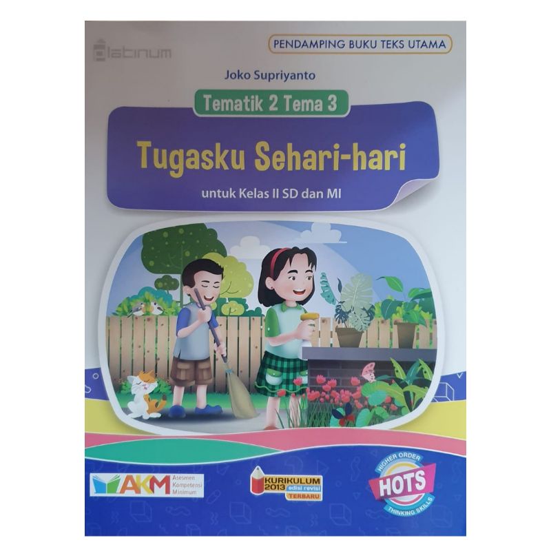 Platinum - Buku Pelajaran Tematik 2 tema 1-8 SD Kurikulum 2013 Revisi