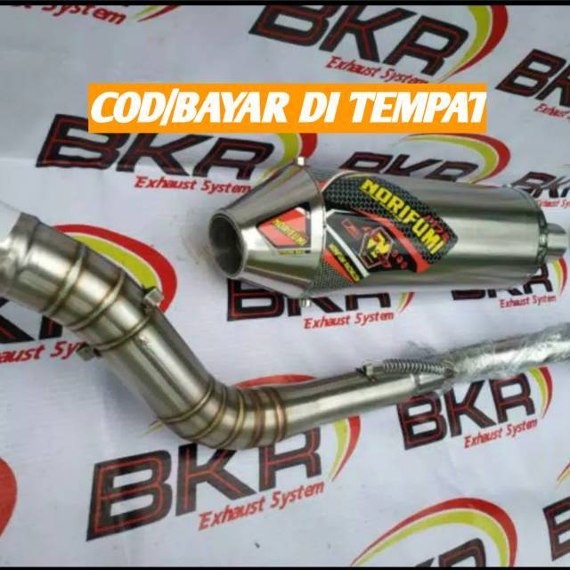 TERMURAH!!!KNALPOT RACING NORIFUMI & FMF F4 KLX 150 BF S L G DTRACKER 150 SE CRF 150 L WR 155 TRAIL-1