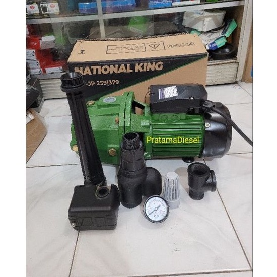 Pompa Air Otomatis Jetpump NATIONALKING 370-40Meter Sumur Dalam