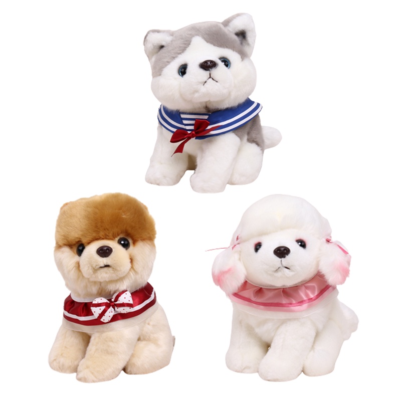 Mainan Boneka Pomeranian Lucu Dan Lembut Ideal Untuk Pesta Tema Hewan