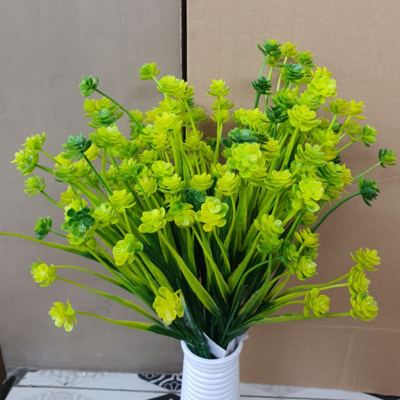 OBRAL - Kucai Kaktus Plastik x7 ( Tanpa Pot )