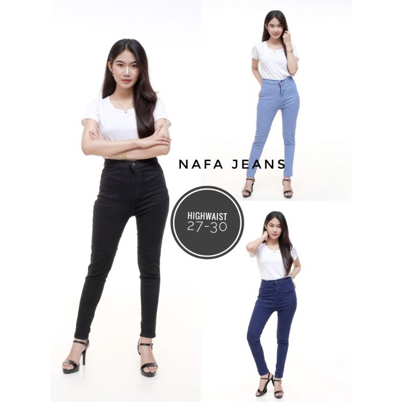 promo !!! CELANA HIGHWAIST CEWEK // HW JEANS POLOS CELANA HIGHWAIST JEANS POLOS //CELANA HW PENSIL WANITA