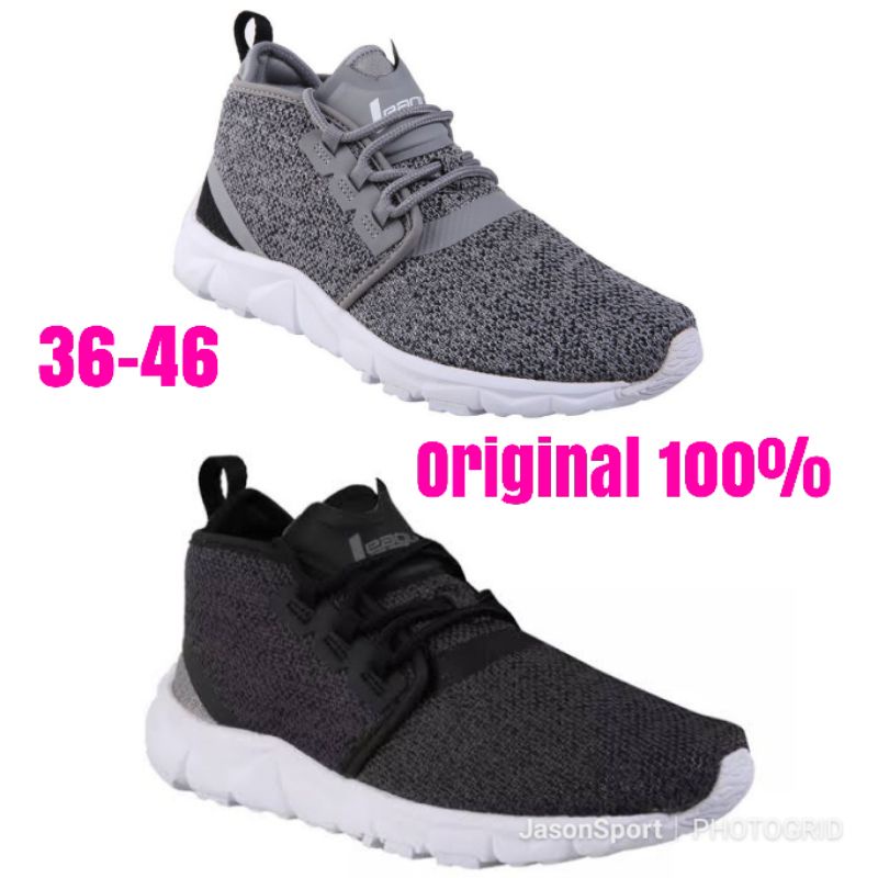 Sepatu League Mid Lari Cowo Running Shoes Pria Kumo Chukka Original Murah Ori