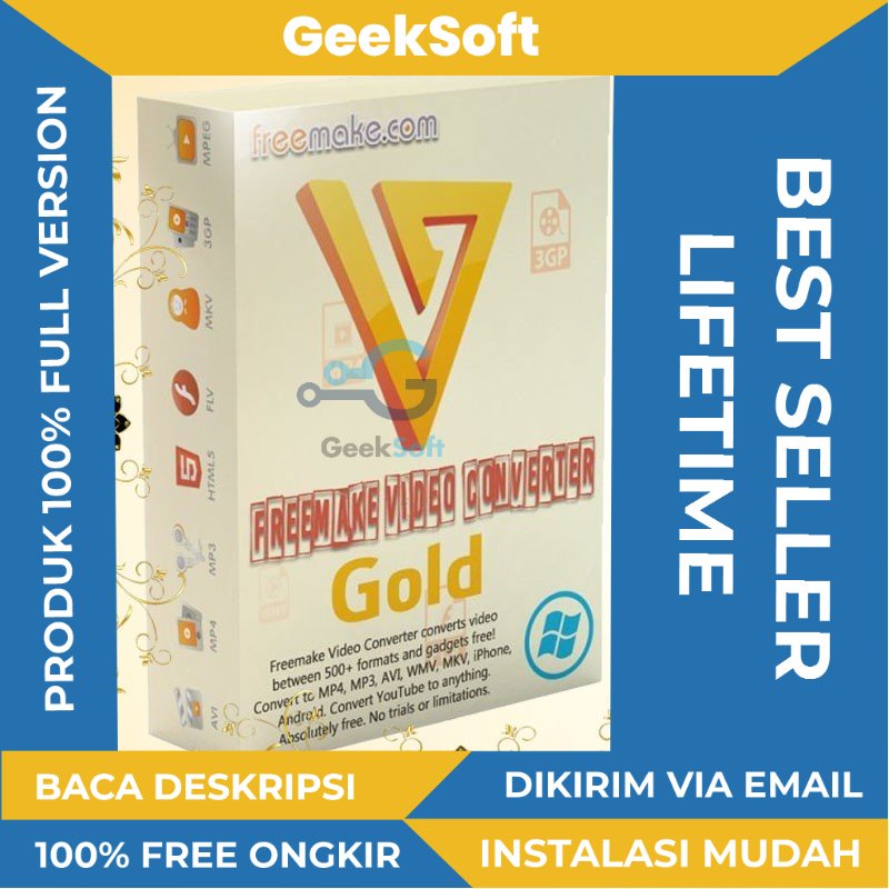 [FULL VERSION] Freemake Video Converter v4.1.10.231 - GARANSI AKTIVASI