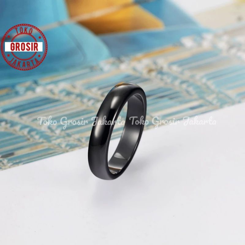 Cincin Kesehatan Magnet Batu Hematit