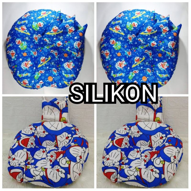 ( SILIKON ) SOFA BAYI MULTIFUNGSI /SOFA BAYI MAHKOTA / SOFA BAYI 2 in 1 / SOFA BAYI + BANTAL / BABY LOUNGER /SOFA BAYI MURAH / KASUR BAYI MURAH /