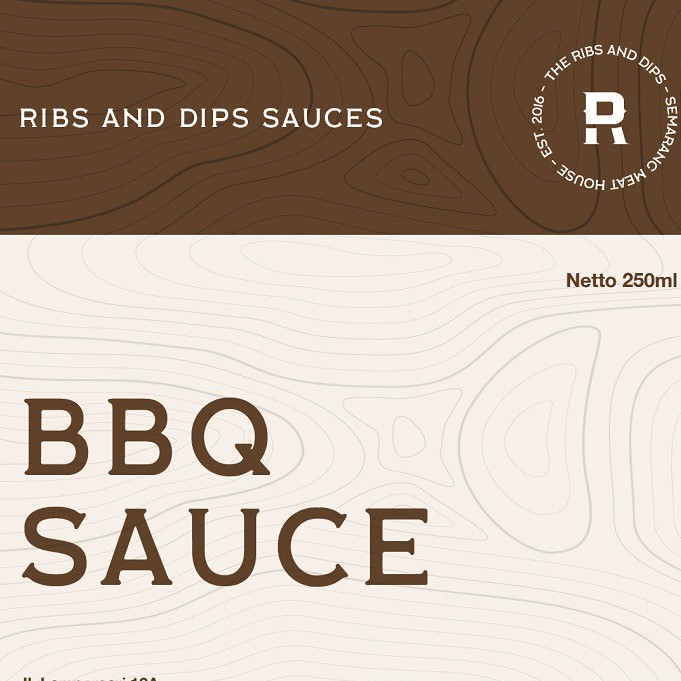 

Homemade BBQ / Spicy BBQ Sauce 250ml in Vacuum Plastic