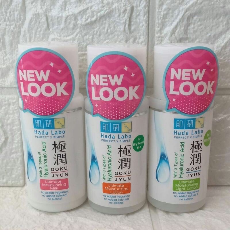 Hada labo gokujyun ultimate moisturizing light lotion milk cleansing oil hadalabo goku 100 ml 100ml