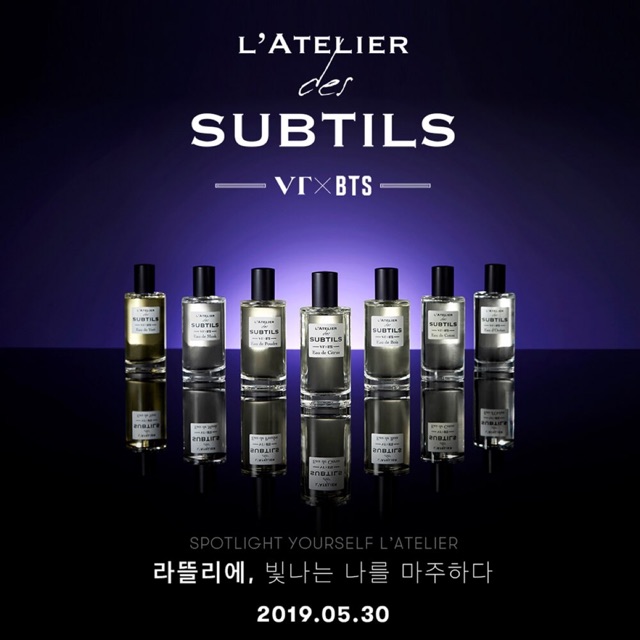 BTS x VT SHARING SET L’Atelier Perfume made in France