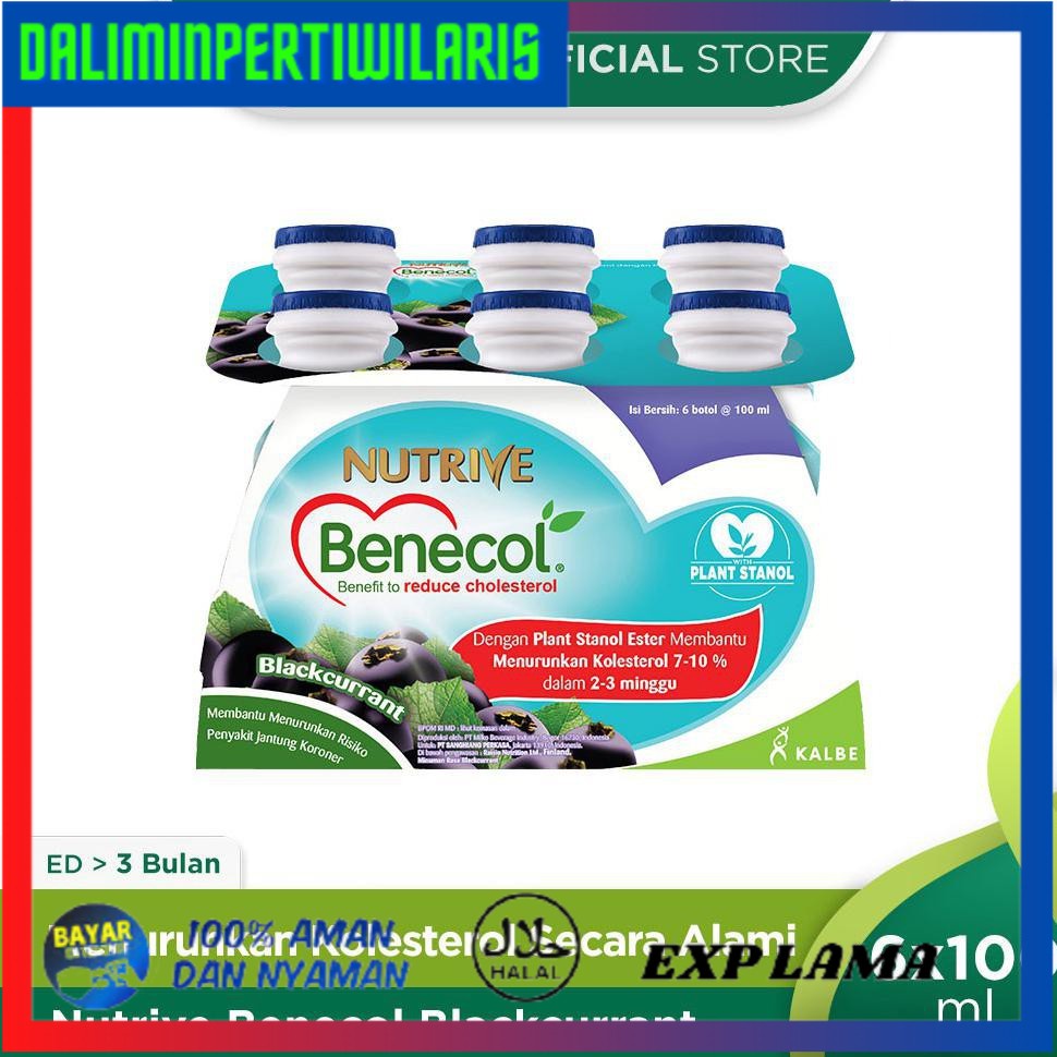 

BISA COD Nutrive Benecol Blackcurrent 6x100ml TERJAMIN [Kode 1|Kode 2|Kode 3|Kode 4|Kode 5|Kode