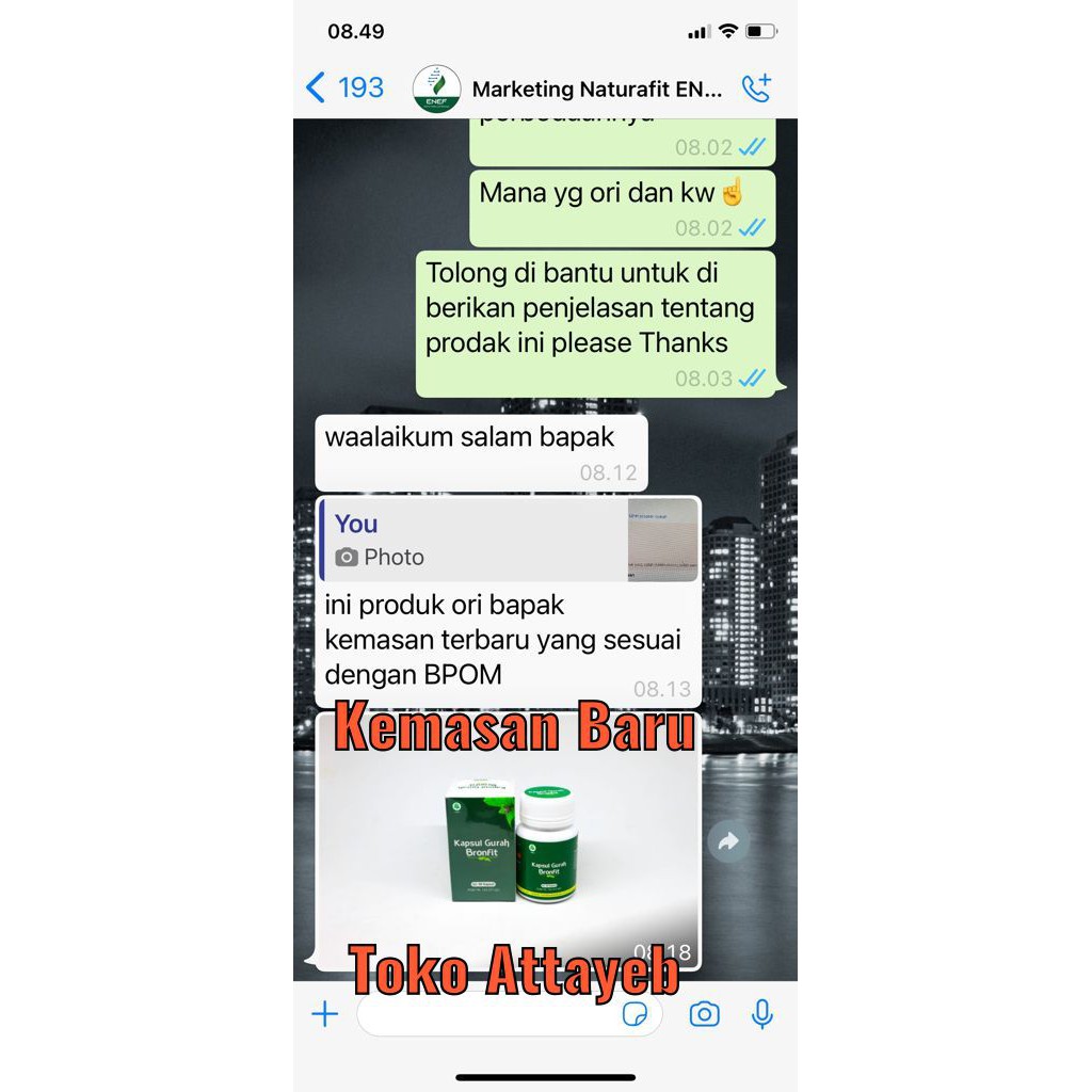 Gurah BRONFIT 50 kapsul Obat Asma Sesak Nafas, Batuk Flu, Virus Herpes TBC Paru Paru-4