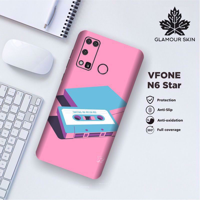 *(Dapat2PCS)* VFONE N6 STAR Garskin Case/Stiker Protector Motif CASET