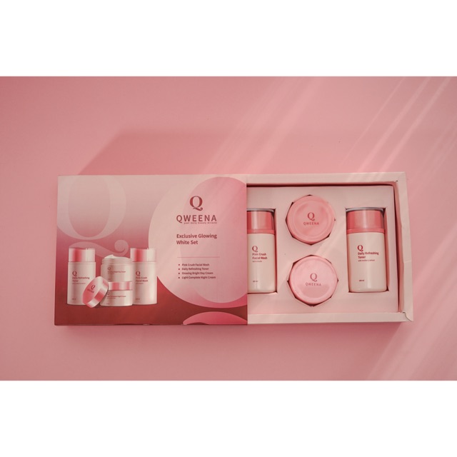 QWEENA BPOM |EXCLUSIVE GLOWING SET | QWEENA SKINCARE