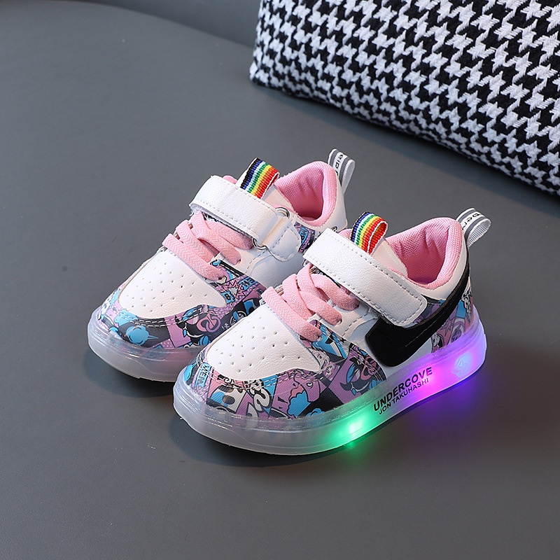 SEPATU LED ANAK SNEAKER UNDERCOVE