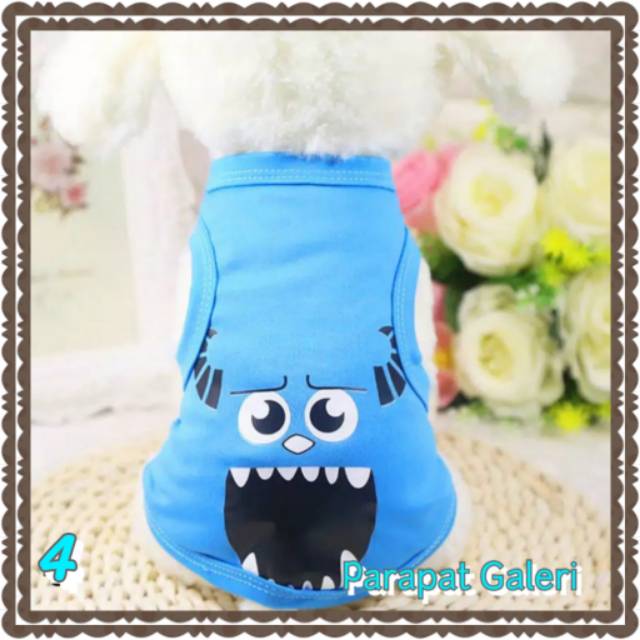 Baju Kucing - Kaos Anjing - hewan Musim Panas Karakter Cantik - lucu - keren kwalitas import