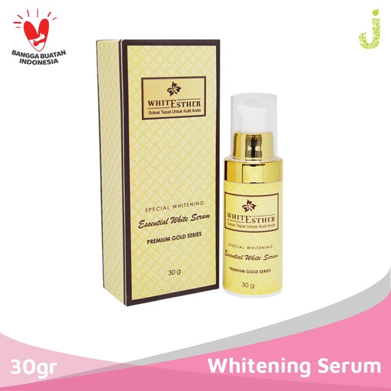 PROMO SPECIAL WHITENING ESSENTIAL WHITE SERUM PREMIUM GOLD SERIES 30 GRAM