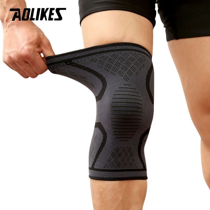 AOLIKES Pelindung Lutut Knee Support Pad Brace Fitness Gym Deker lutut