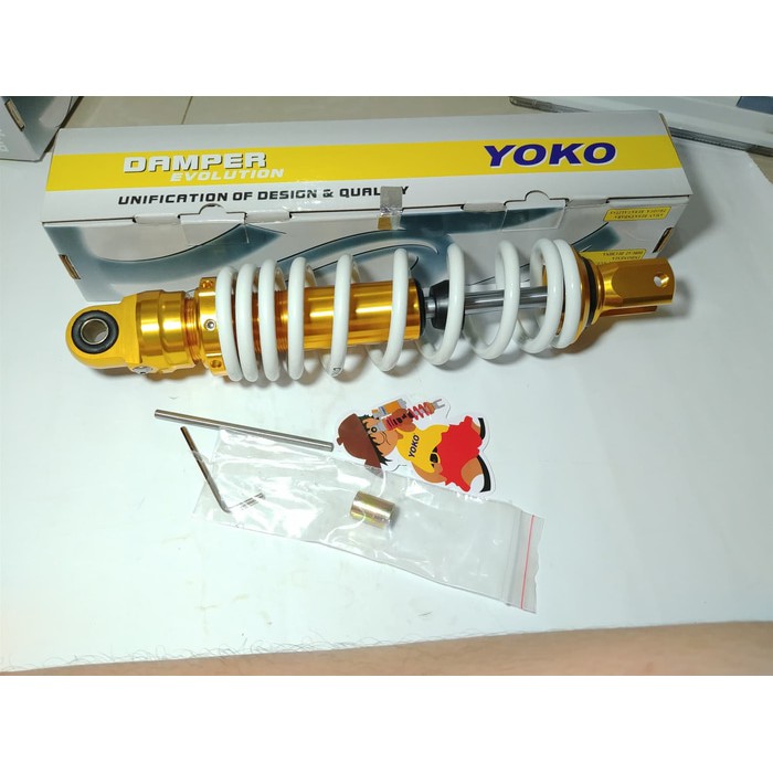 SALE -  ShockBreaker Sok Belakang Variasi Matic Mio DLL Merk YOKO Putih