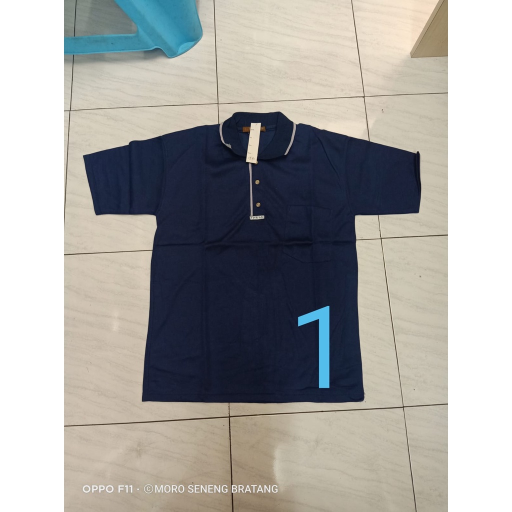 Kaos KRAH lengan pendek PING AN pria DEWASA OBM