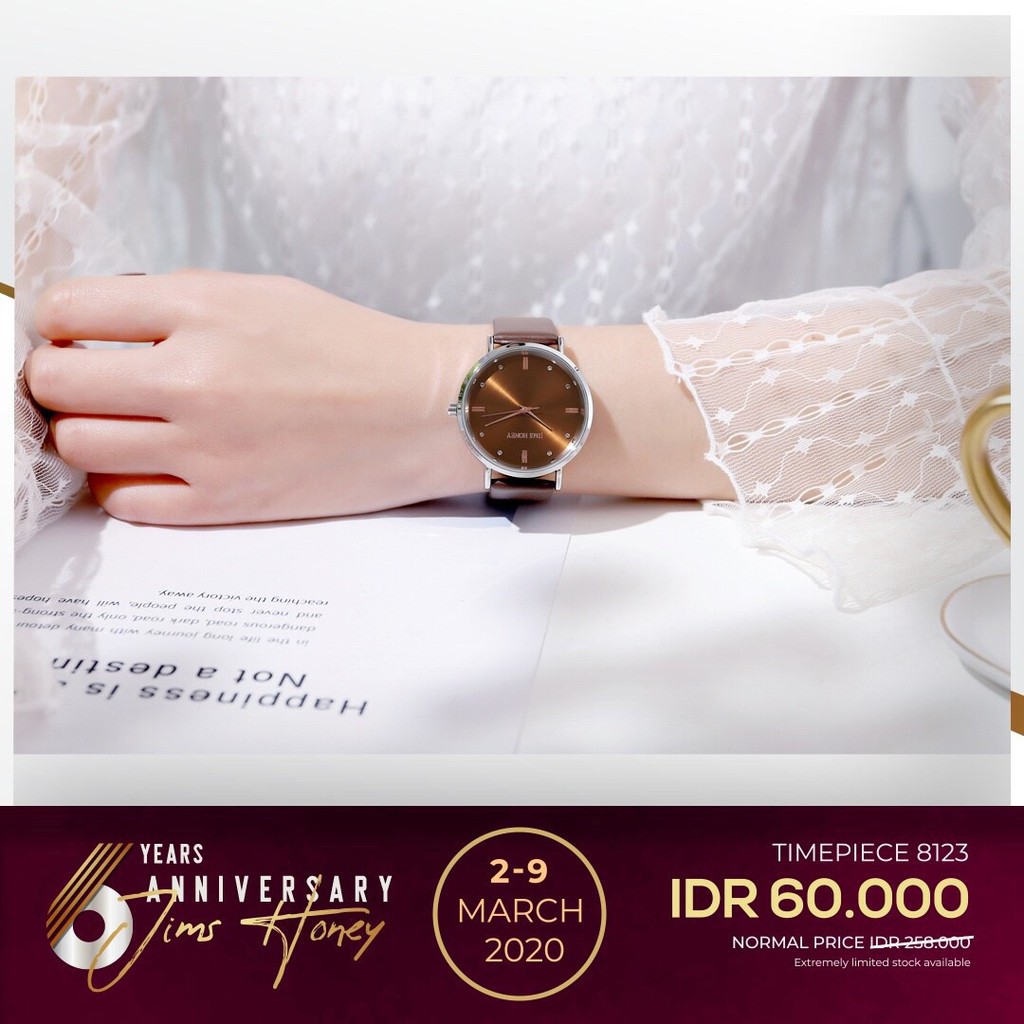 Jims Honey - Jam Tangan Wanita Kode 8123-5