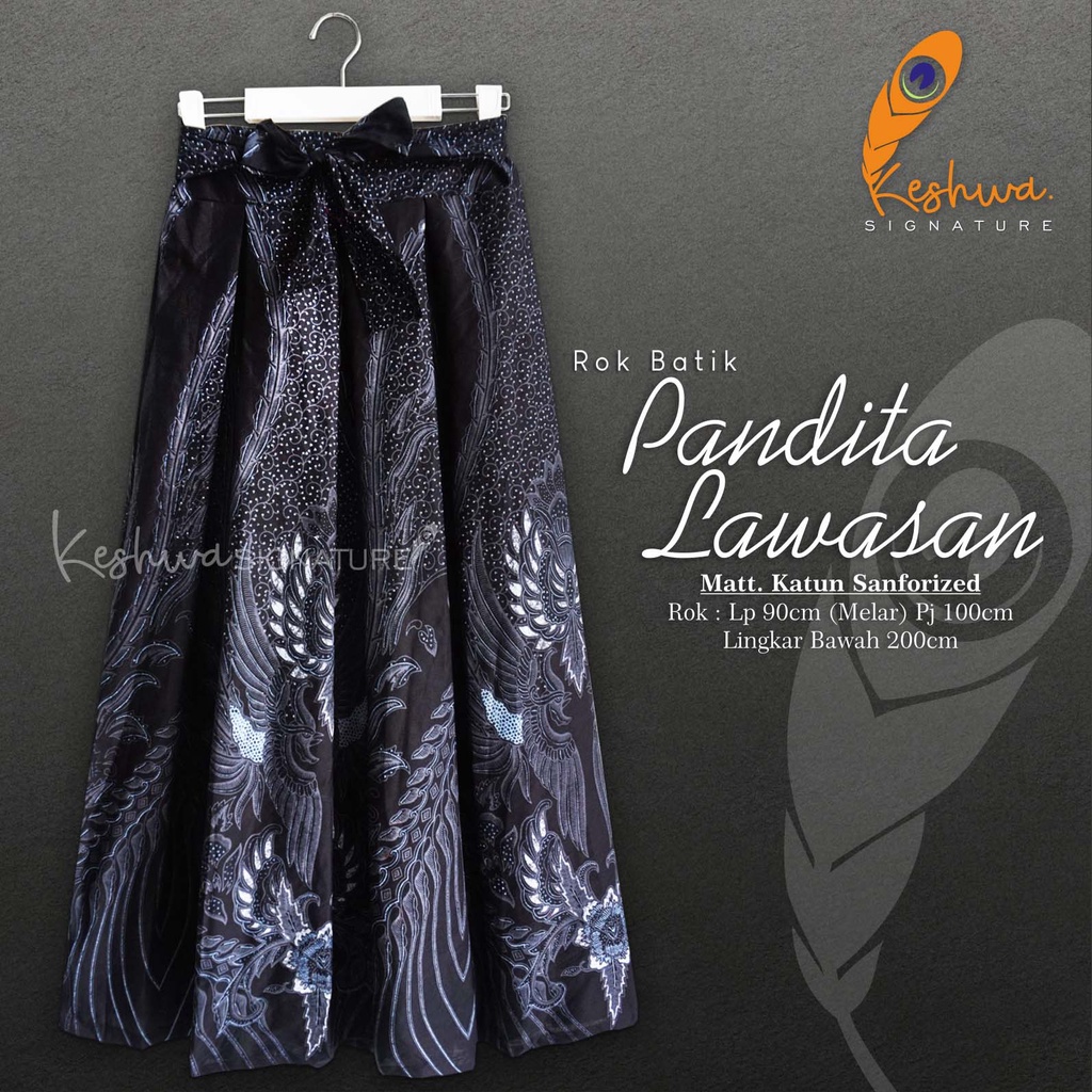 ROK BATIK ALUSAN PANDITA BAWAHAN BATIK WANITA TERKINI ORI KESHWA MURAH ORIGINAL REALPICT-1