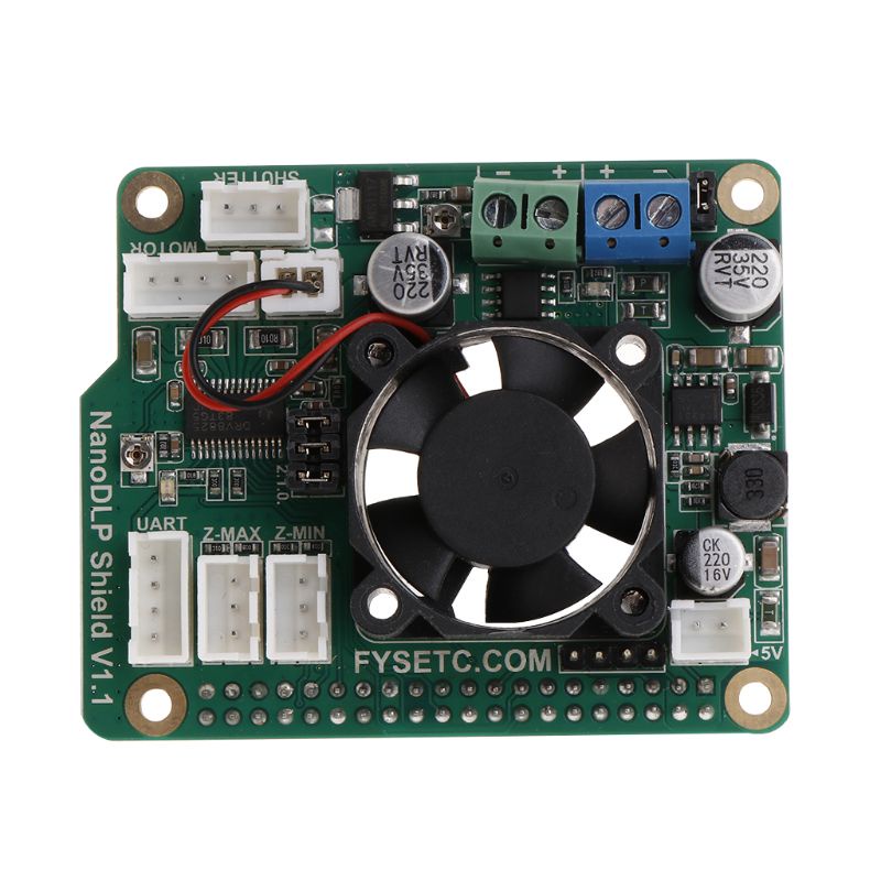 Btsg NanoDLP Shield V1.1 Papan Ekspanding+Heatsink+Endstops Limit Switch Untuk SLA UV