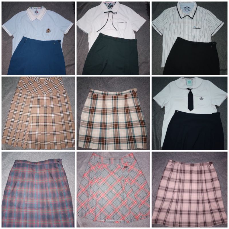 BELI 2 GRATIS 1 Seragam sekolah Korea Korean school uniform satu set