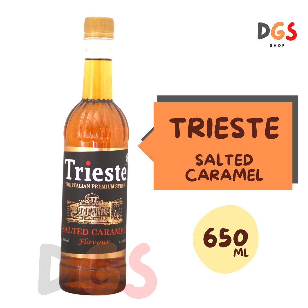 

Syrup Trieste Salted Caramel - Sirup Rasa Salted Caramel - 650 ml