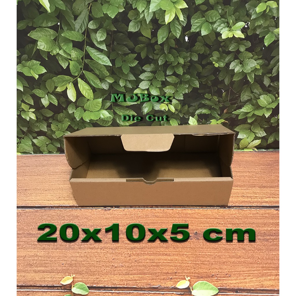 KARDUS UK. 20x10x5 CM...DIE CUT KOTAK KARTON UNTUK PACKING SOUVENIR- DLL - MODEL BOX PIZZA-2