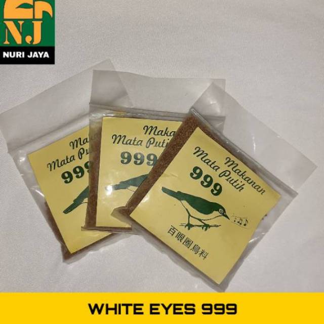 VOER MATA PUTIH 999 PAKAN BURUNG KECIL PEMAKAN SERANGGA PLECI CIBLEK DLL