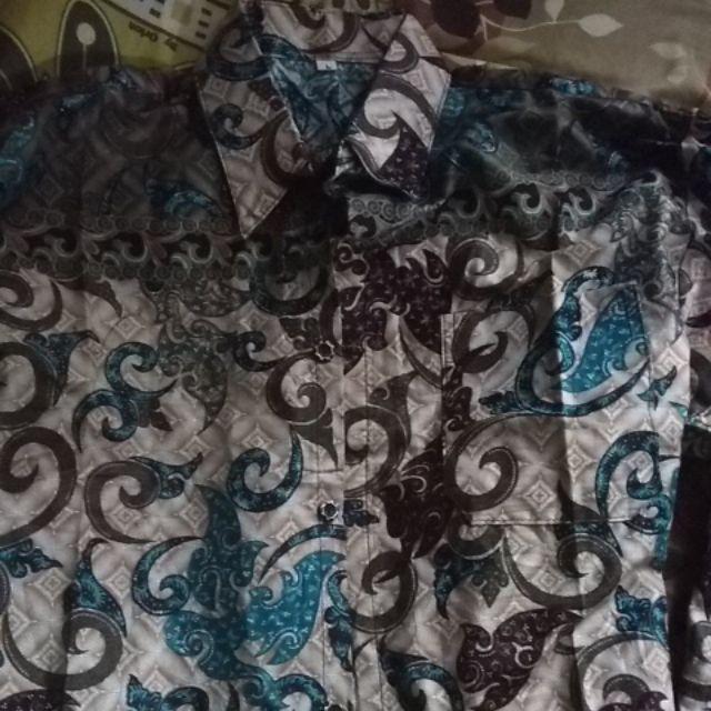 Batik Pria Lengan Panjang Batik Pekalongan Motif Keratonan Size M L Xl Xxl Reguler