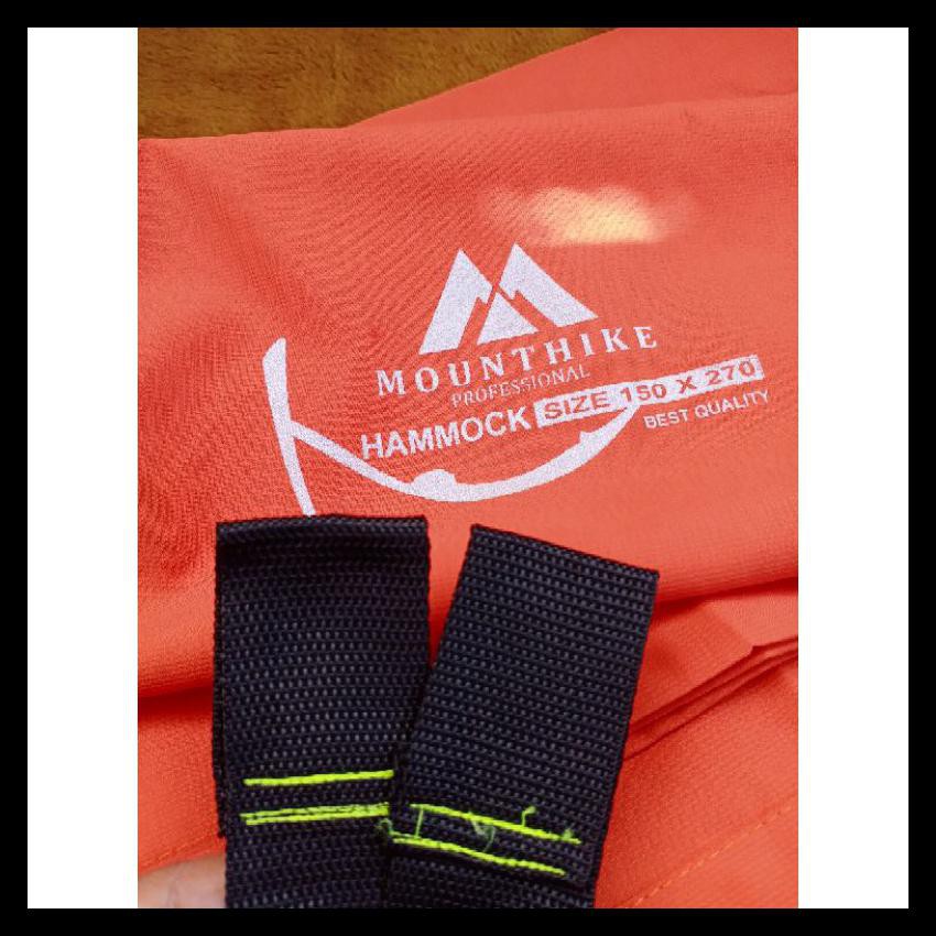 BEST SELLER HAMMOCK TEBAL KUAT BEBAN MAX 250 KG - MOUNTHIKE HAMMCOK - BERGARANSI JEBOL GANTI BARU