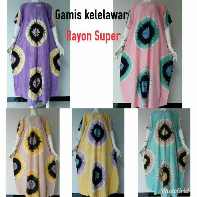 Gamis Kelelawar Rayon