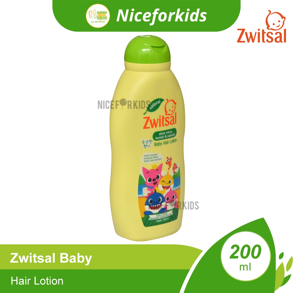 Zwitsal Baby Hair Lotion 100ml 200ml / Lotion rambut Bayi