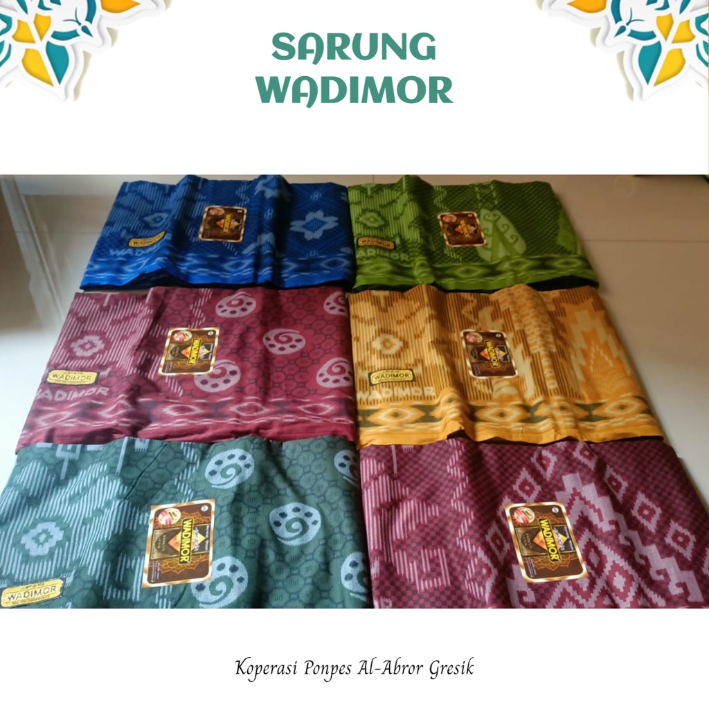 SARUNG PRIA WADIMOR ORIGINAL