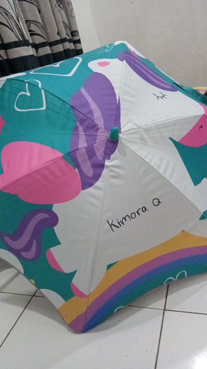 Payung Anak Segi Enam Animal / Unicorn / Binatang / Grc - 10178