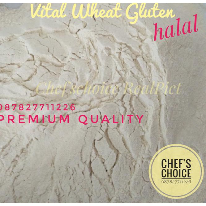 

SQB0 VITAL WHEAT GLUTEN HALAL/ TEPUNG GLUTEN ORGANIK PREMIUM QUALITY 500 GR VDAZ