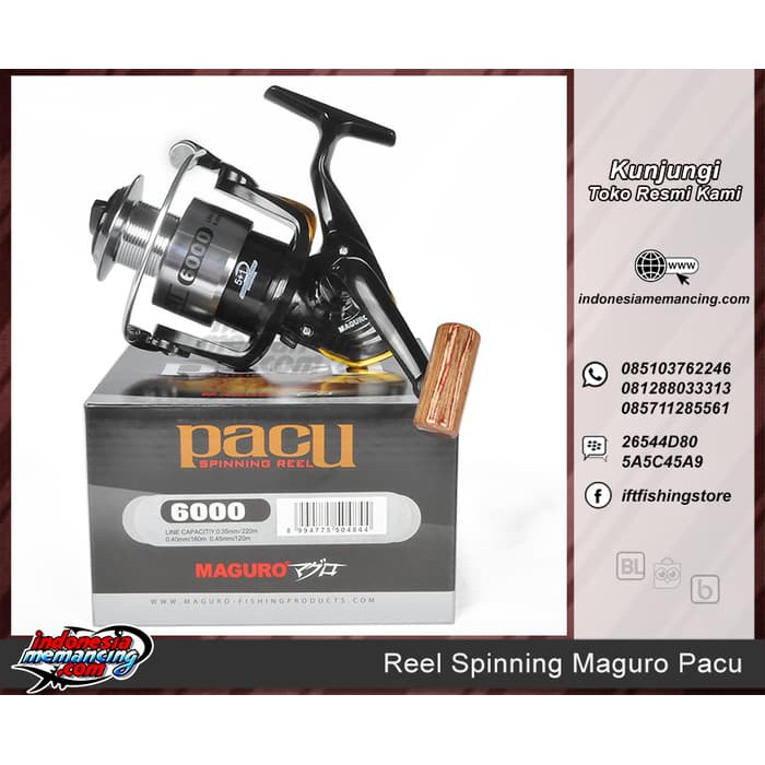 New Sale Reel Pancing Spinning Maguro Pacu 6000