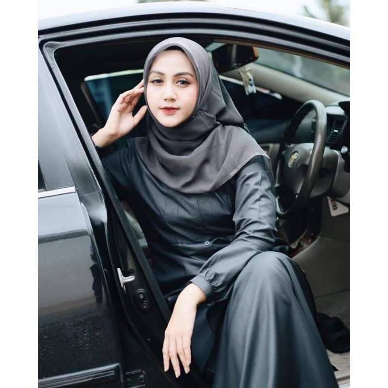 Syifa dress by maharani Gamis stelan syari Pns kantoran
