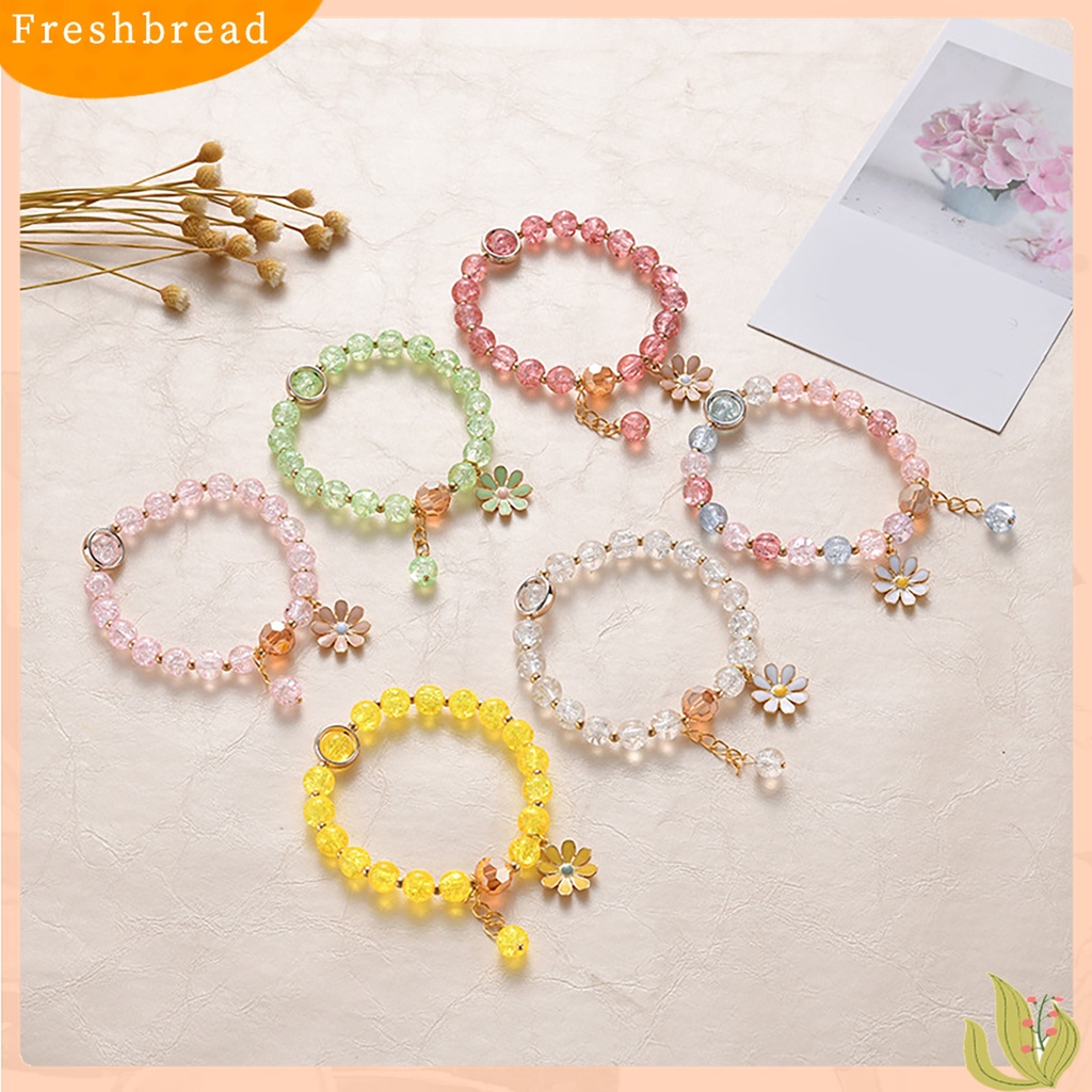 Terlaris Bracelet Faux Crystal Exquisite Women Attractive Sunflower Bracelet for Gift