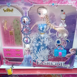  Boneka  barbie  Frozen Dengan Lemari  Shopee Indonesia