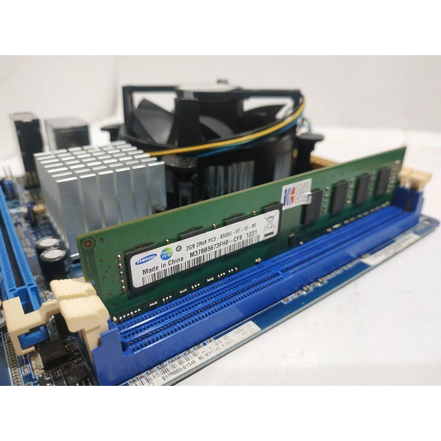 PAKET MOBO G41 DDR3 + CORE2DUO + FAN + RAM 2Gb