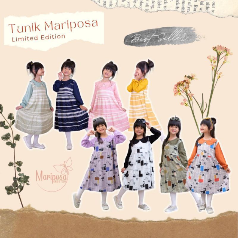 Tunik Mariposa kids&teen by Mariposa