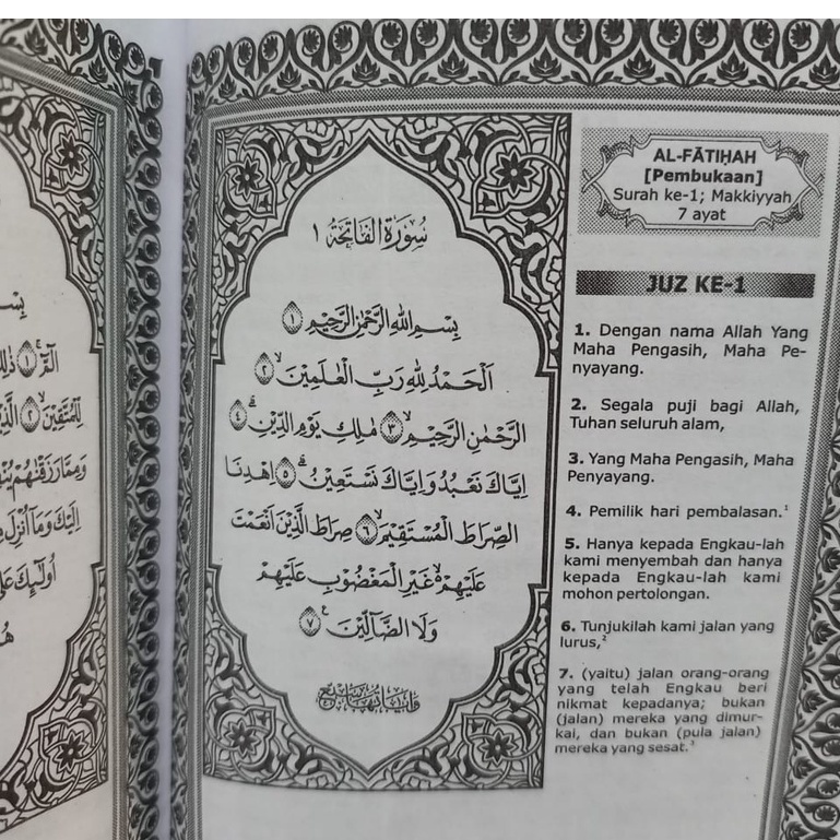 al qur'an terjemah muslimah ma'sum A6 10x16 cm - Quran Masum