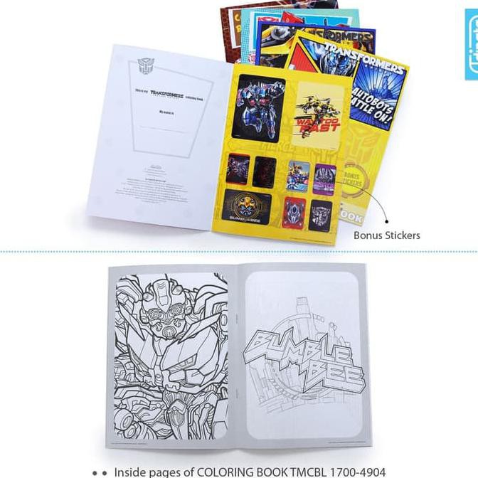 Coloring Book Transformer Large Buku Mewarnai Adinata Shopee Indonesia