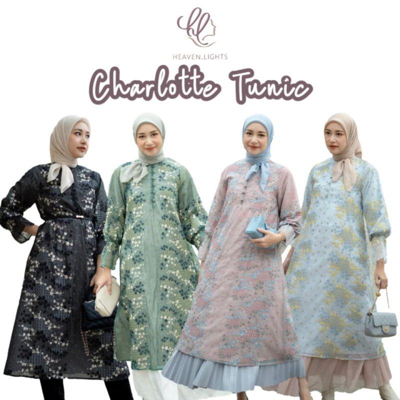 CHARLOTTE TUNIC HEAVEN LIGHTS